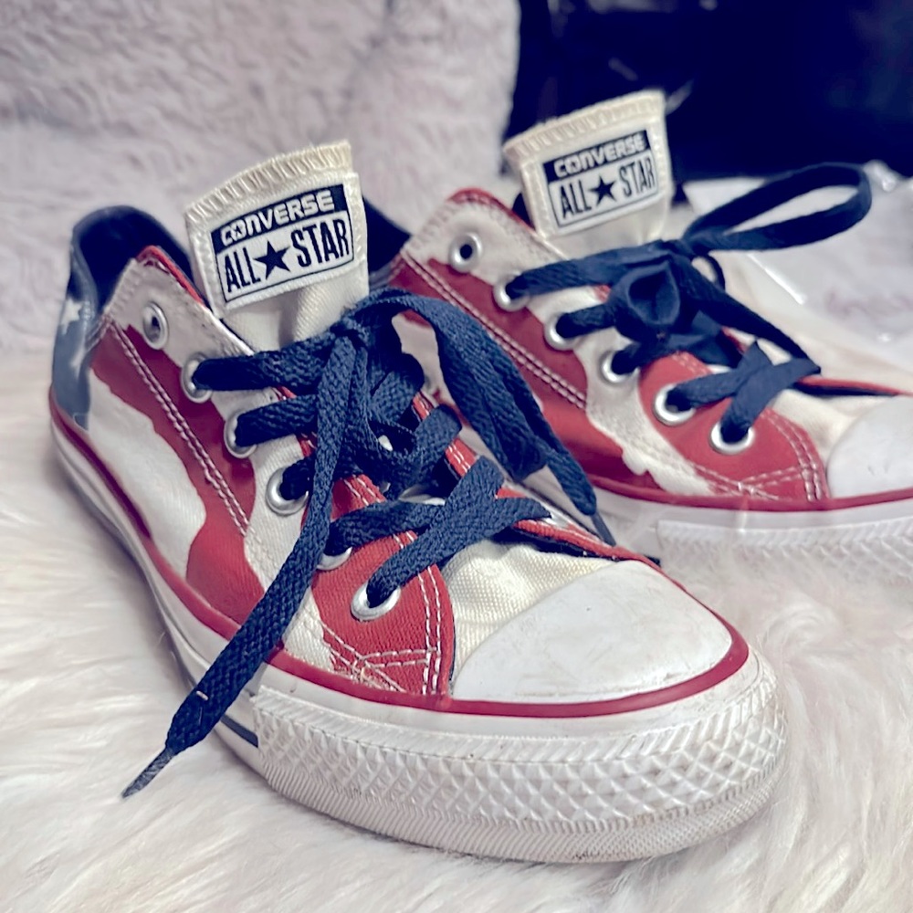 American Flag Converse